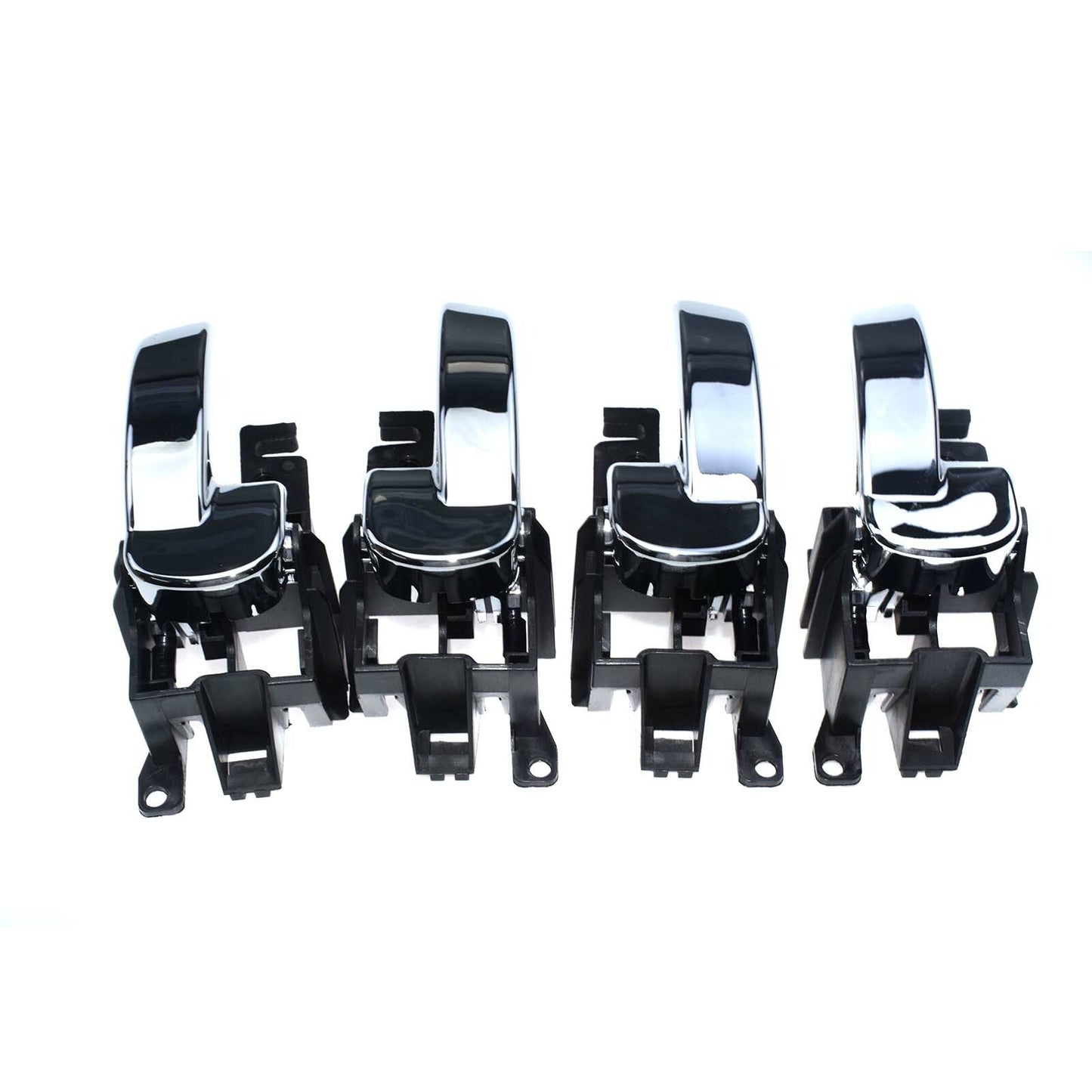 4PCS Left  Right 2005-2009 Chrome Interior Door Handles for Nissan Pathfinder