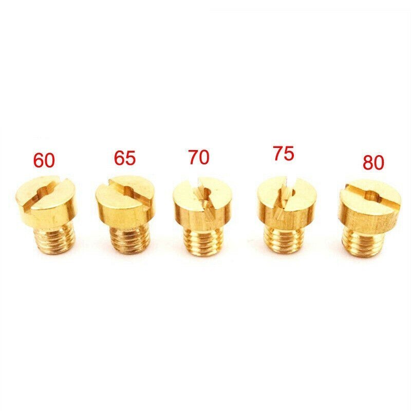 Carburetor Jets 60,65,70,75,80 For Motorized-Bicycle Racing Carb 50cc 60cc/80cc