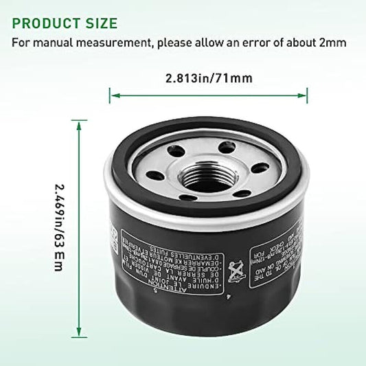 Oil Filter for YAMAHA PZ50MT PHAZER MOUNTAIN LITE 499 20071541ALBA2E00 5DM13440