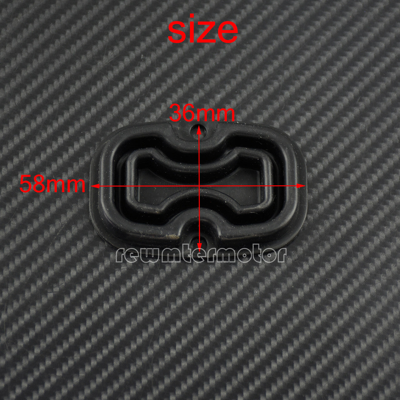 5 PACK Rear Brake Master Cylinder Cover Gasket Rubber Fit for Harley Touring 08