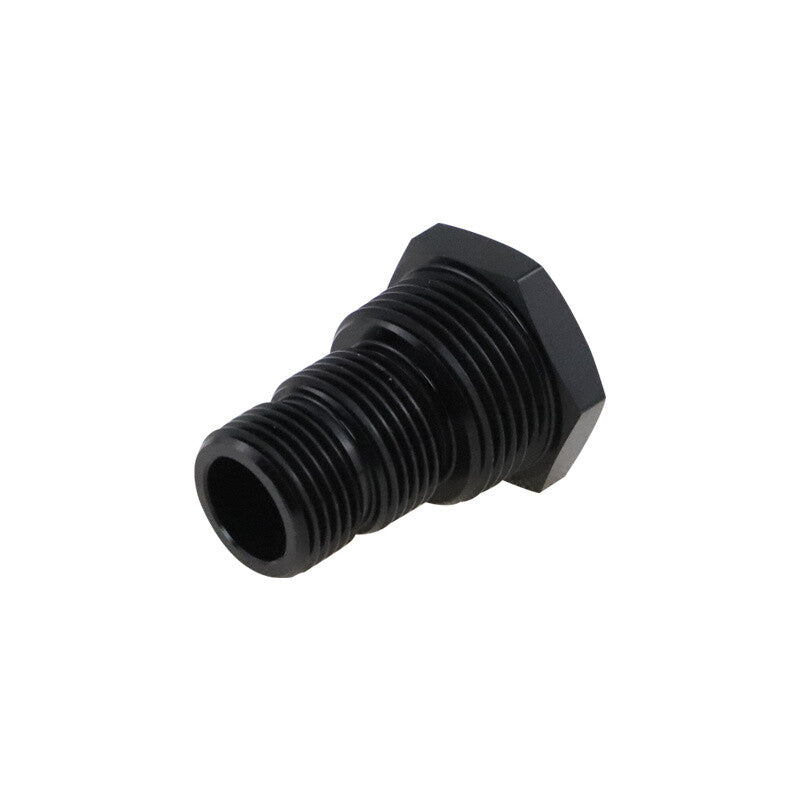 1¡Á 1/2-28 to 3/4-16,13/16-16 3/4NPT Black Oil Filter Automotive Threaded Adapter