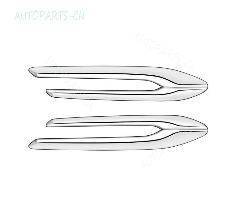 Suitable for Mazda CX60 2022 - 2023 ABS Chrome Side Door Vent Fender Side Wing Trim Covers