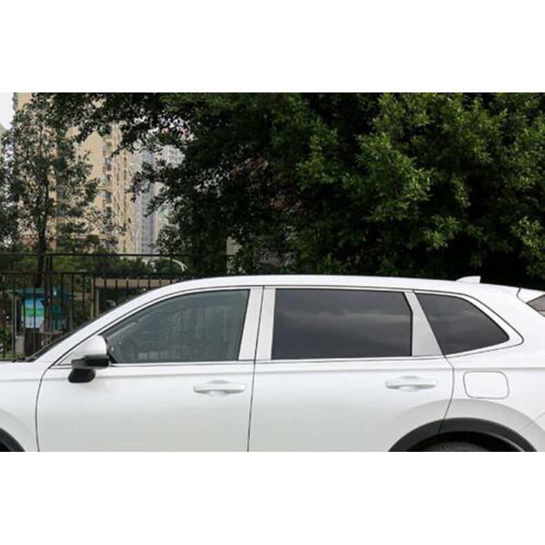 Chrome Pillar Posts for Honda CR-V 2023-2024 8pc Set Door Trim Mirror Cover Kit