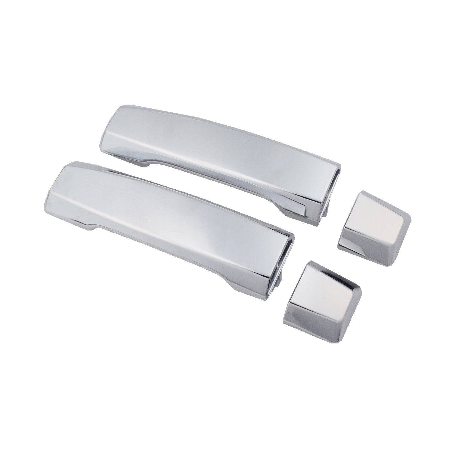 A pair of rear left and right exterior door handles suitable for Nissan Titan 2004-2018.