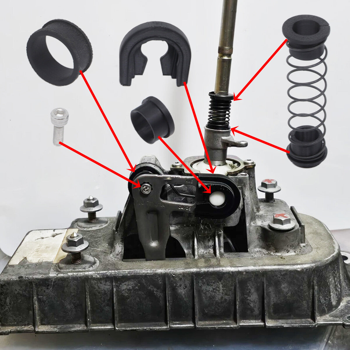 for Seat Leon 2000-2005 Trans Shifter First Gear Getter Selector Lever Bushings
