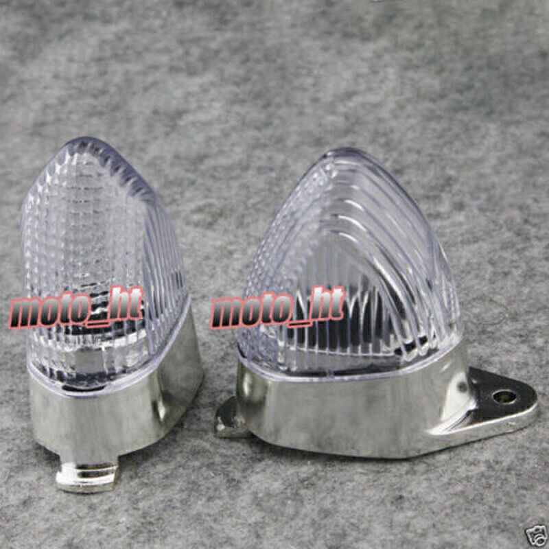 Indicator Rear Turn Signal Blinker Lamp Lens Clear for Kawasaki ZX6R 05-06ZX10R