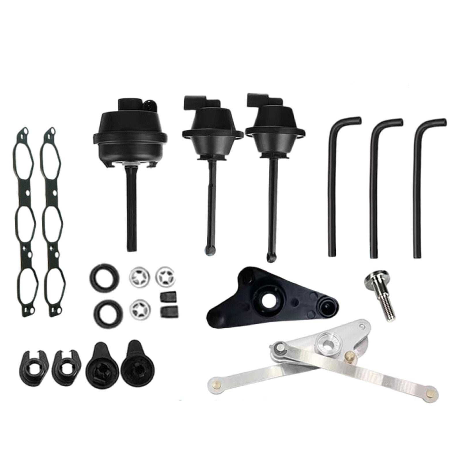 Metal Intake Manifold Air Flap Runner w/Bearing Repair Kit for Benz 2005-2011
