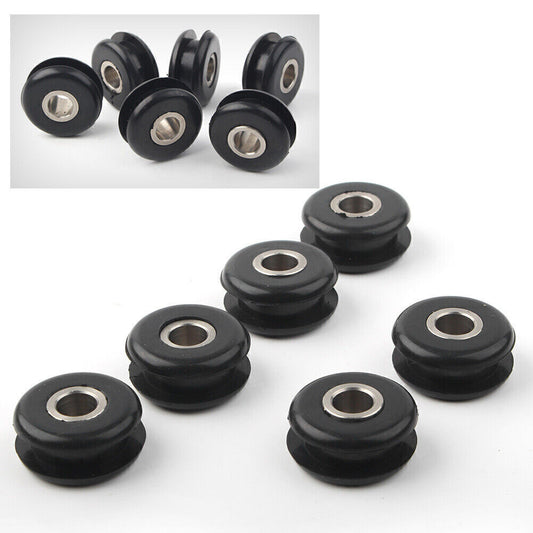 6pcs Gas Fuel Tank Mounts for Harley Softail FXWG Gas Tank Mount Rubber Grommet