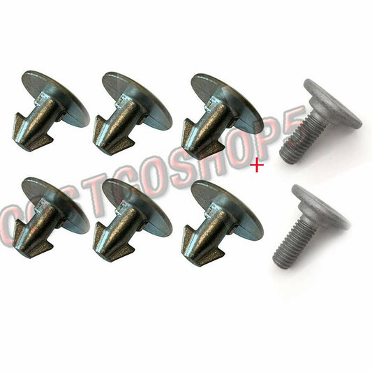 SET OF 8 Radiator Engine Access Cover Pin Lower Cover Bolt for Honda CRV for Civic