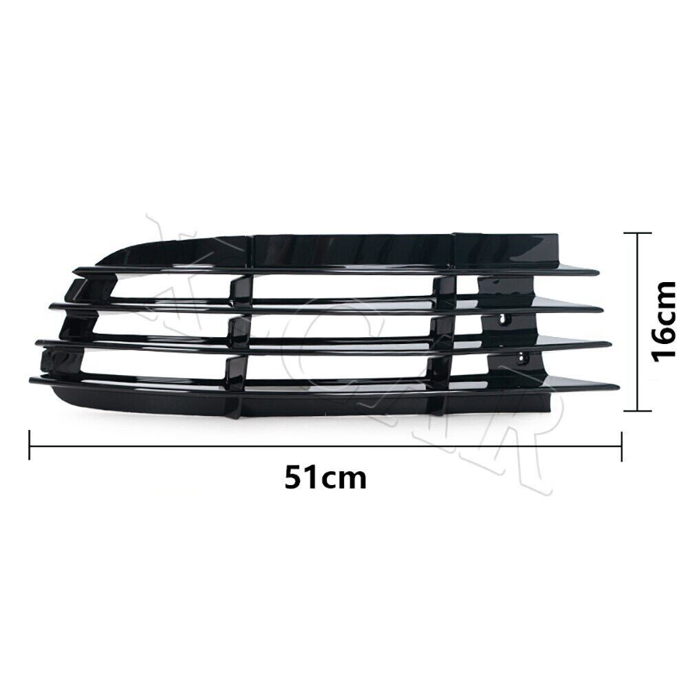1 Pair for VW for Golf 5 MK5 R32 2005 2006 2007-2009 Frame Front Fog Light Grille