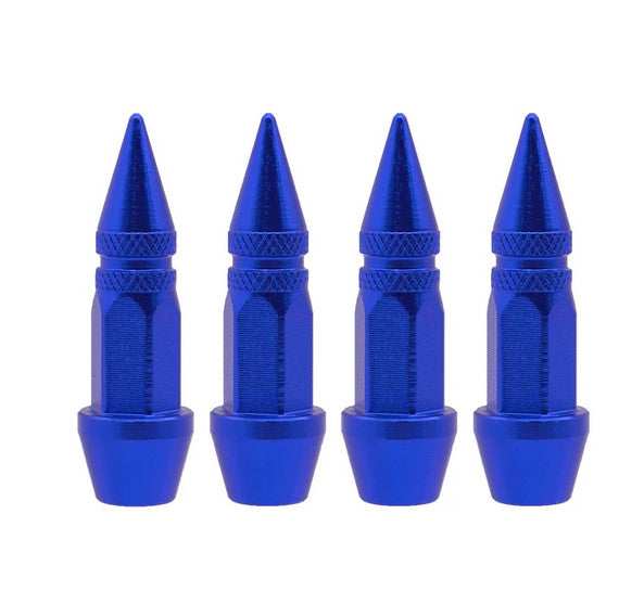 8-piece universal black tire valve cover rod air dust cover for Mazda and for Kia