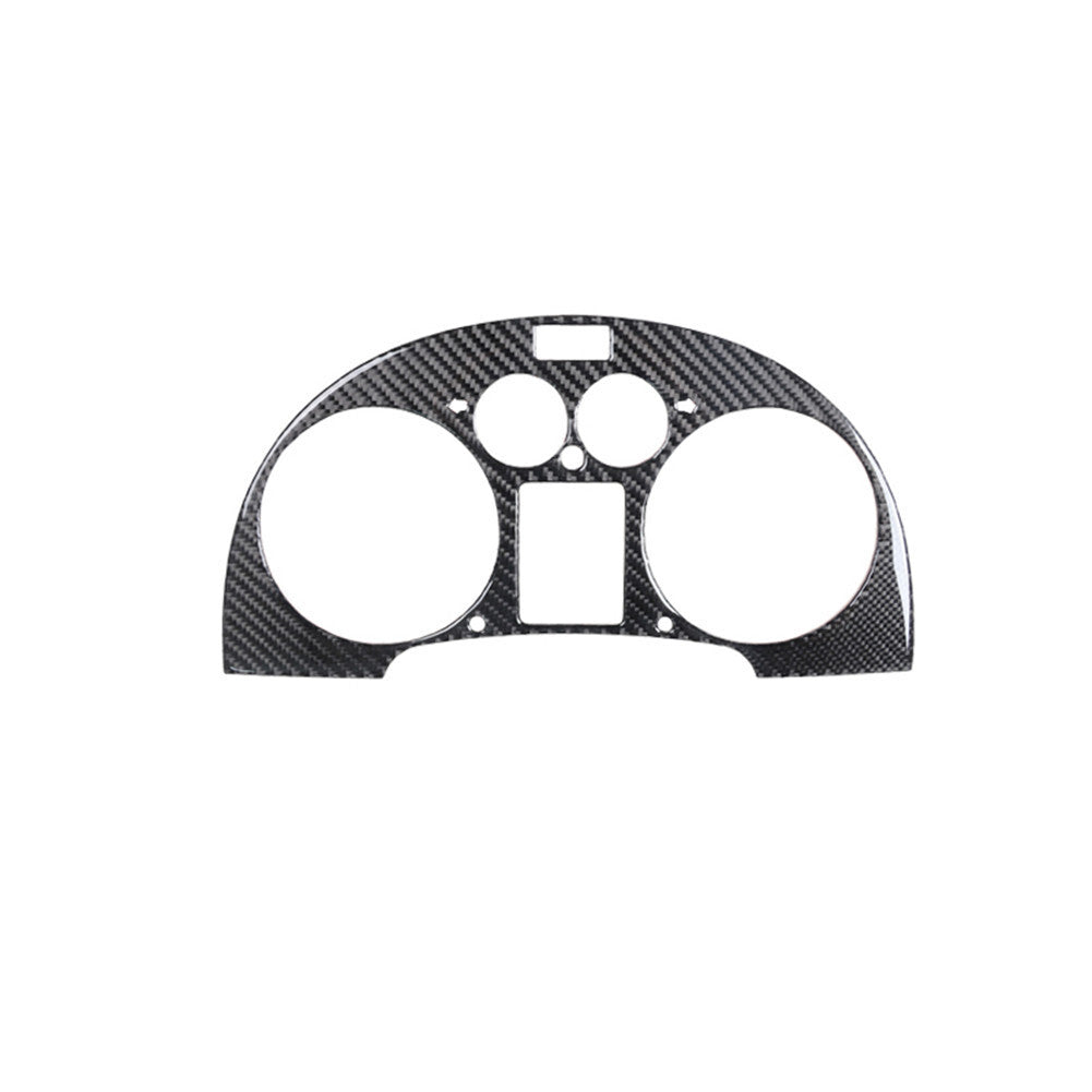Carbon Fiber Dashboard Trim Frame Panel Cover Stickers for Audi TT 8N 2001-2006