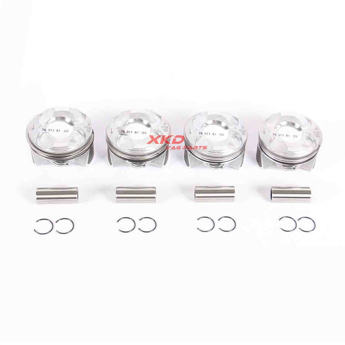 1.6T engine piston and ring assembly suitable for BMW 120i, 316i, for Mini Cooper S N13B16A