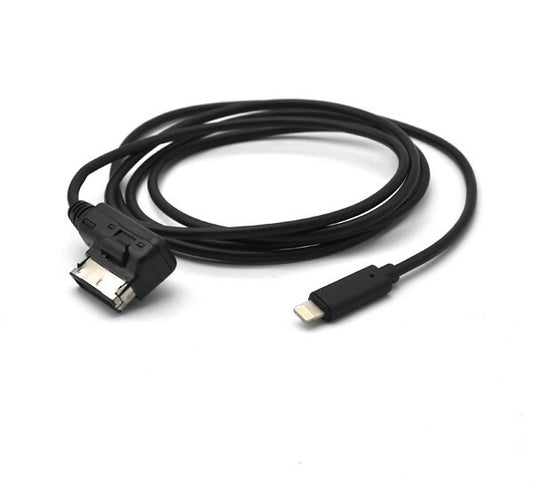 For iPHONE 11 10 8 for AUDI mp3 DATA INTERFACE AUX ADAPTER CABLE Charge AMI MMI MDI