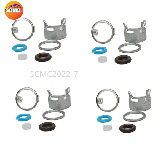 4Pcs Fuel Injector Seal Kit Fit for VW for Golf for Jetta for AUDI A4 A6 TT 2.0T 06D998907