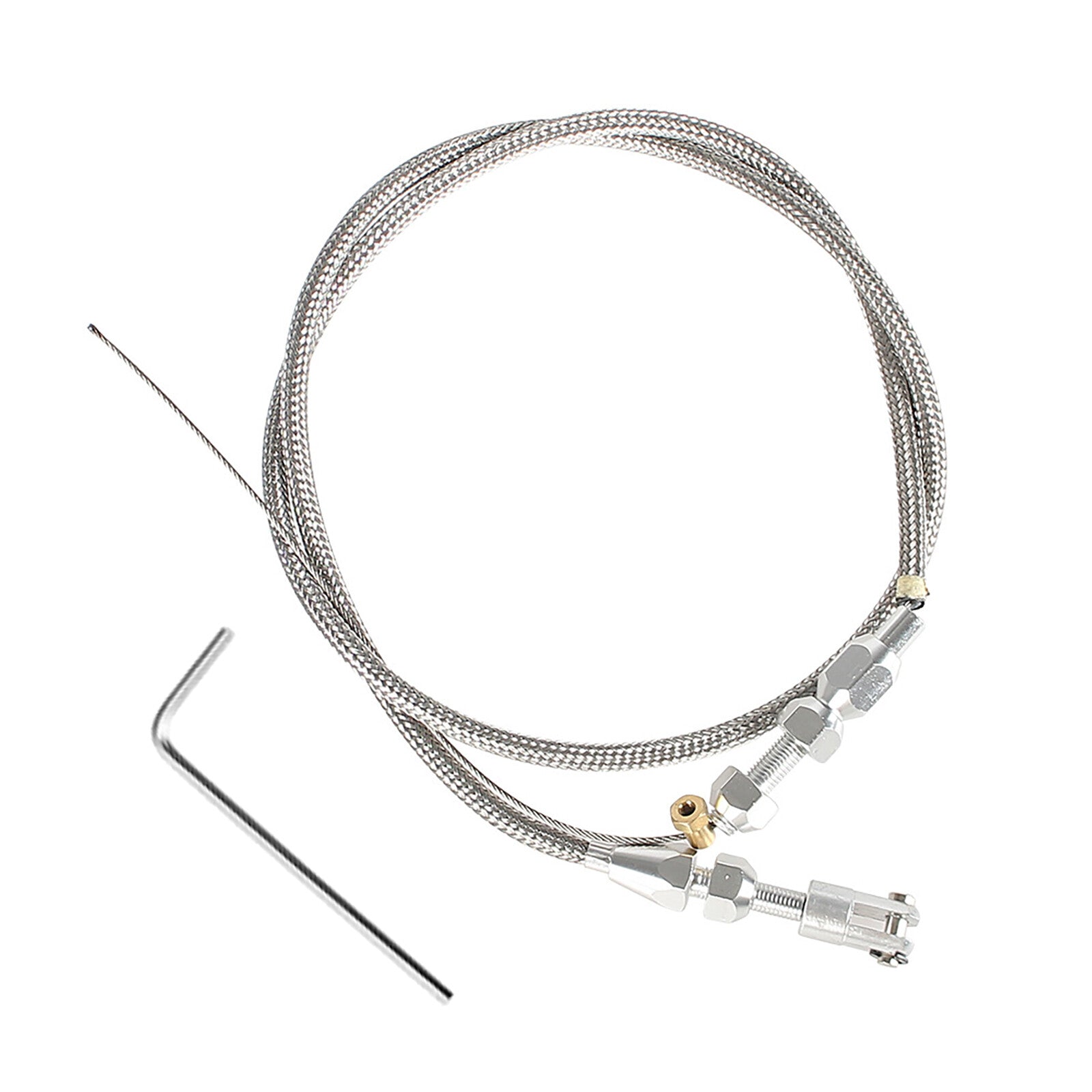 36 Braided Engine Throttle Gas Cable Kit for Chevrolet / for Chevy LS1 Engines 5.7L