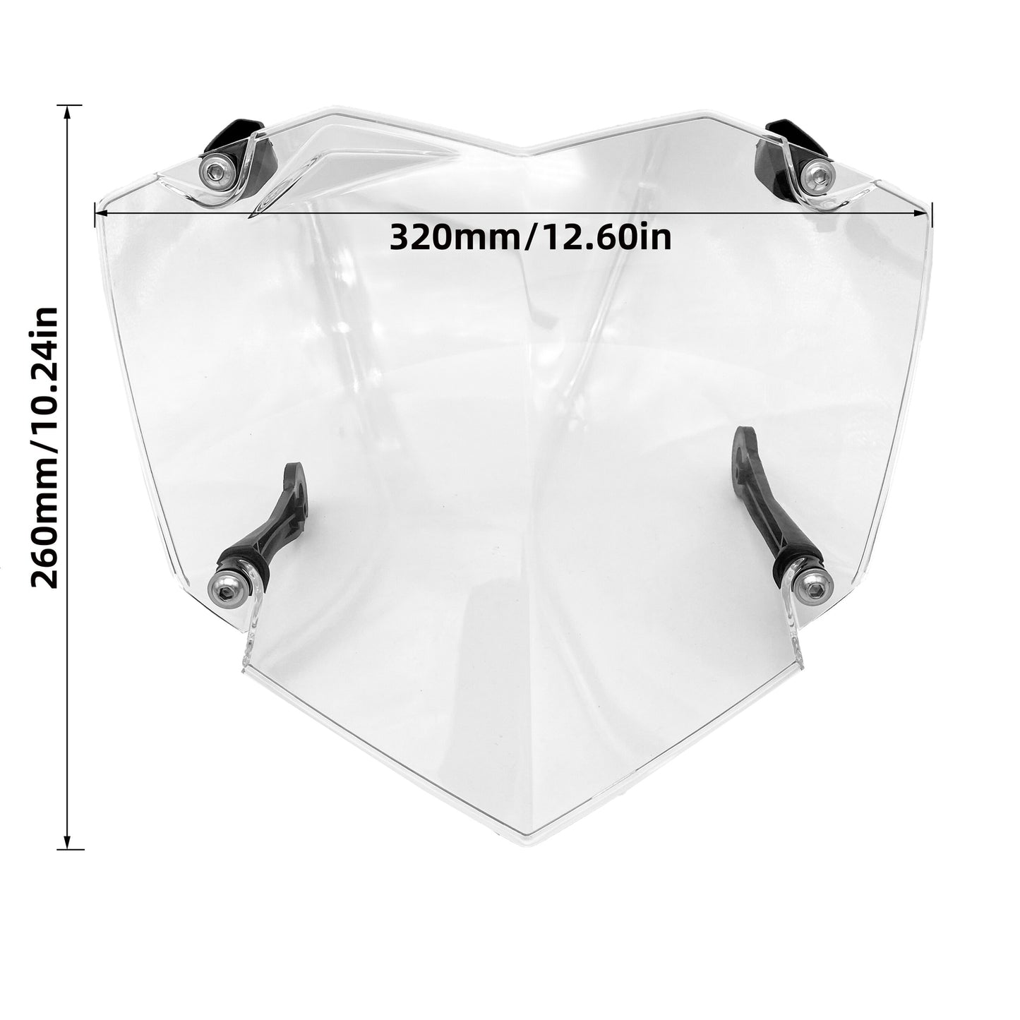 Motorcycle Headlight Guard Transparent Protector Fit for BMW R1200GS R1250GS ADV