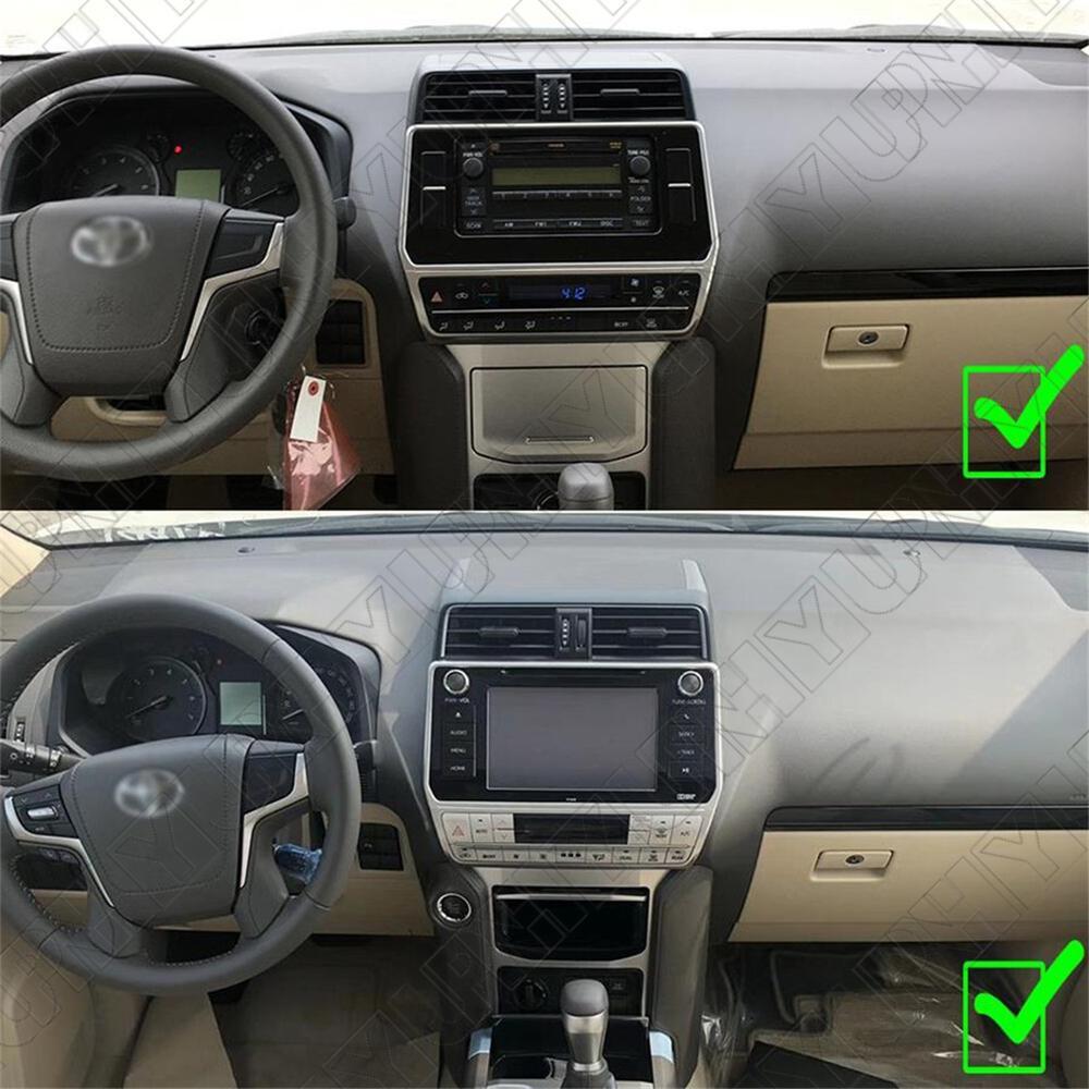 Air Conditioning IPS LCD Touch Screen for Toyota for Land Cruiser Prado 2018-2022