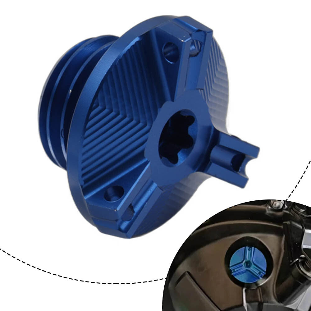 Engine Oil Cap Bolt Screw Filler Cover for Kawasaki Z400/650/900 Z1000/SX