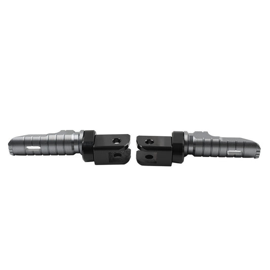 Grey Front Footrests Foot Peg For Aprilia RS660 21-23 RSV4 09-23 Tuono V4 20-23