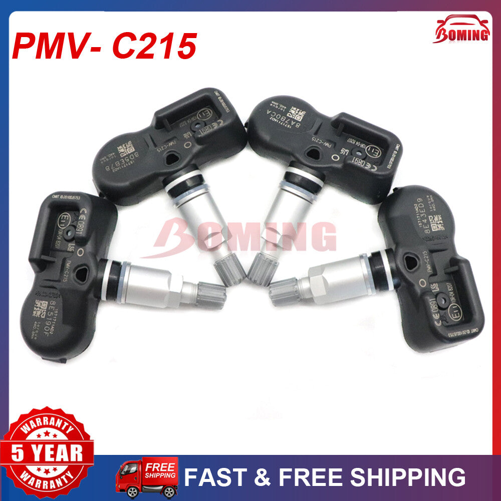 4X 42607-48020 TPMS is a tire pressure monitoring sensor (PMV-C215) for Toyota for Lexus LC RX.