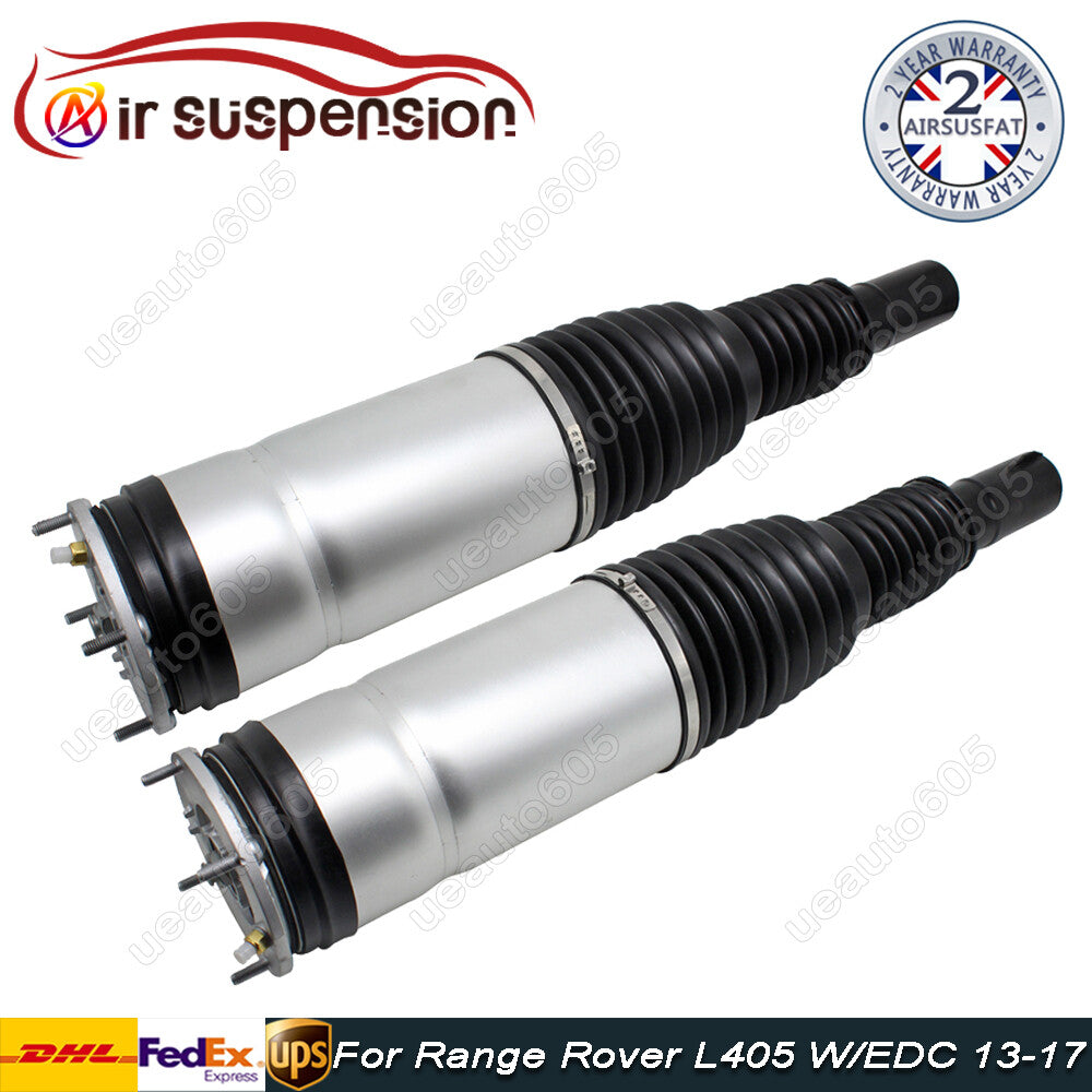 2x Air Suspension Shock Struts W/EDC Front for Range Rover Sport L494 L405 14-20