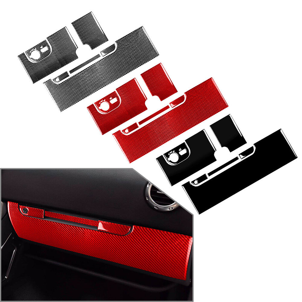 7Pcs LHD Interior Dashboard Panel Cover Trim for Audi TT 8N 2001-2006 02 04