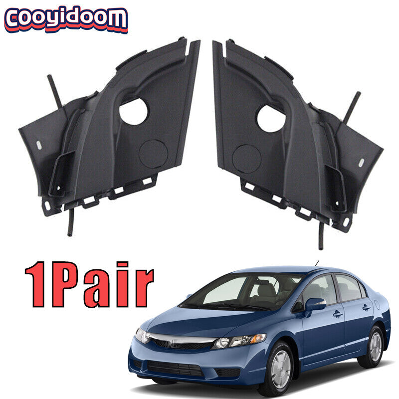 Wiper Protector for Top Grille Panels of 2006-2011 for Honda for Civic Cowl (1 pair)