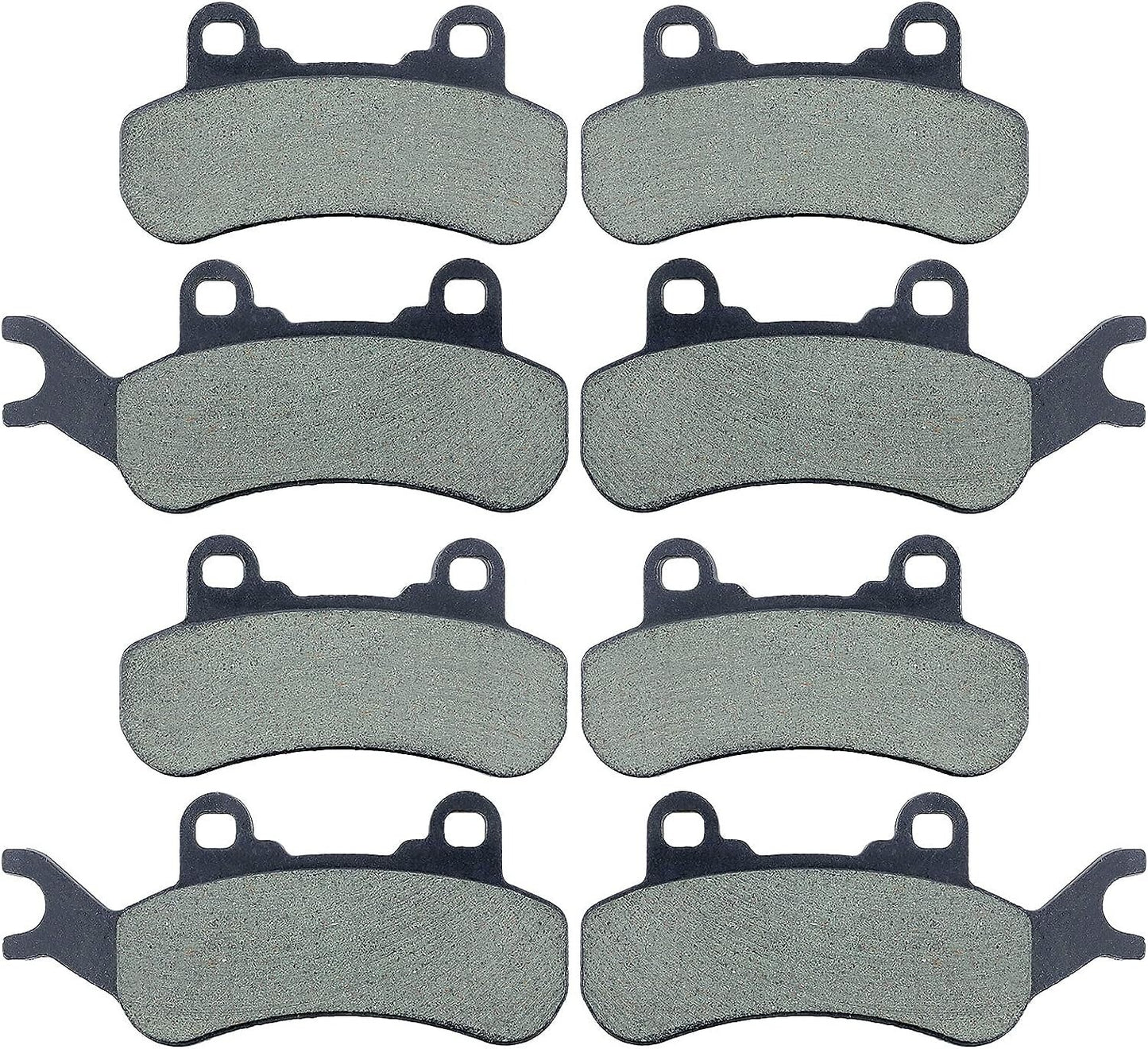 Front and Rear Brake Pads for Maverick 2017-2019 X3 4x4, X3 4x4 XRS, X3 Max 4x4