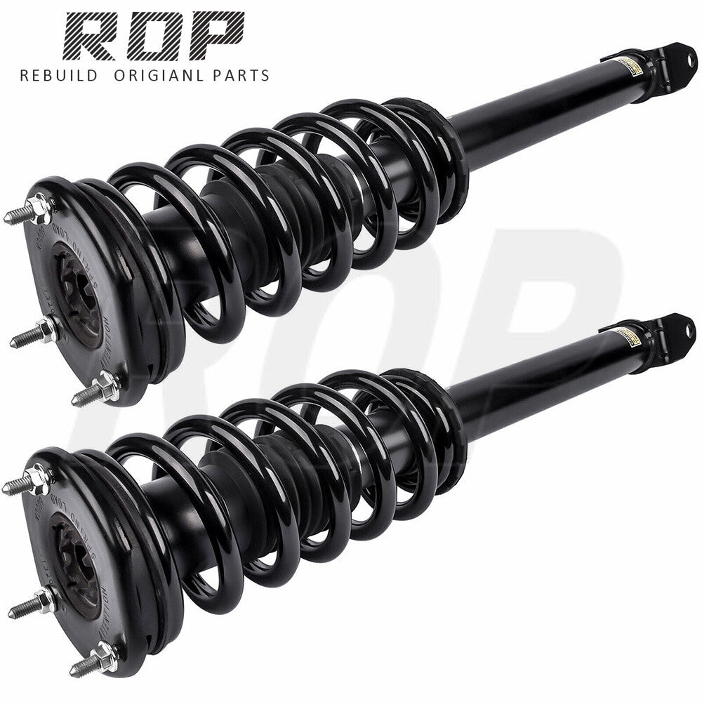 2X Front Shock Struts Assembly Coil Spring Fit for Tesla for Model S 2WD 101561900 11-16