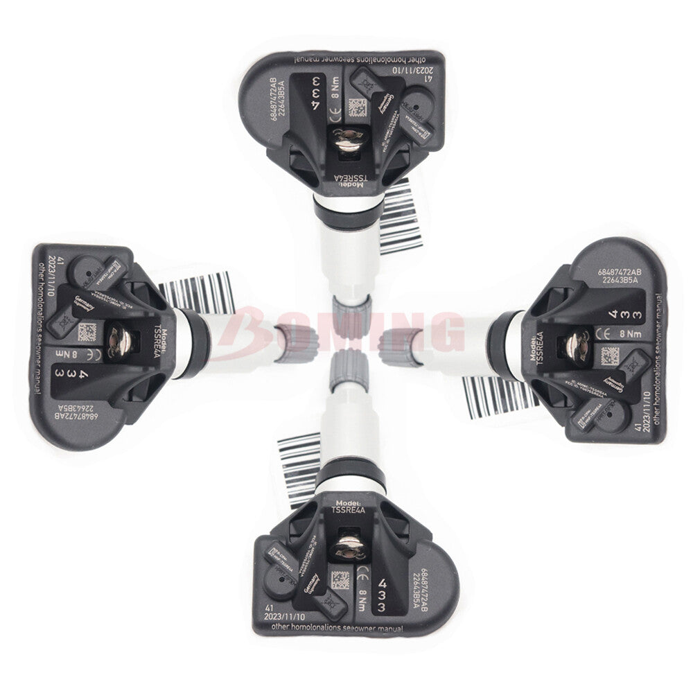 4pcs New TPMS Tire Pressure Sensor for Dodge for Challenger R/T Scat Pack 68487472AB