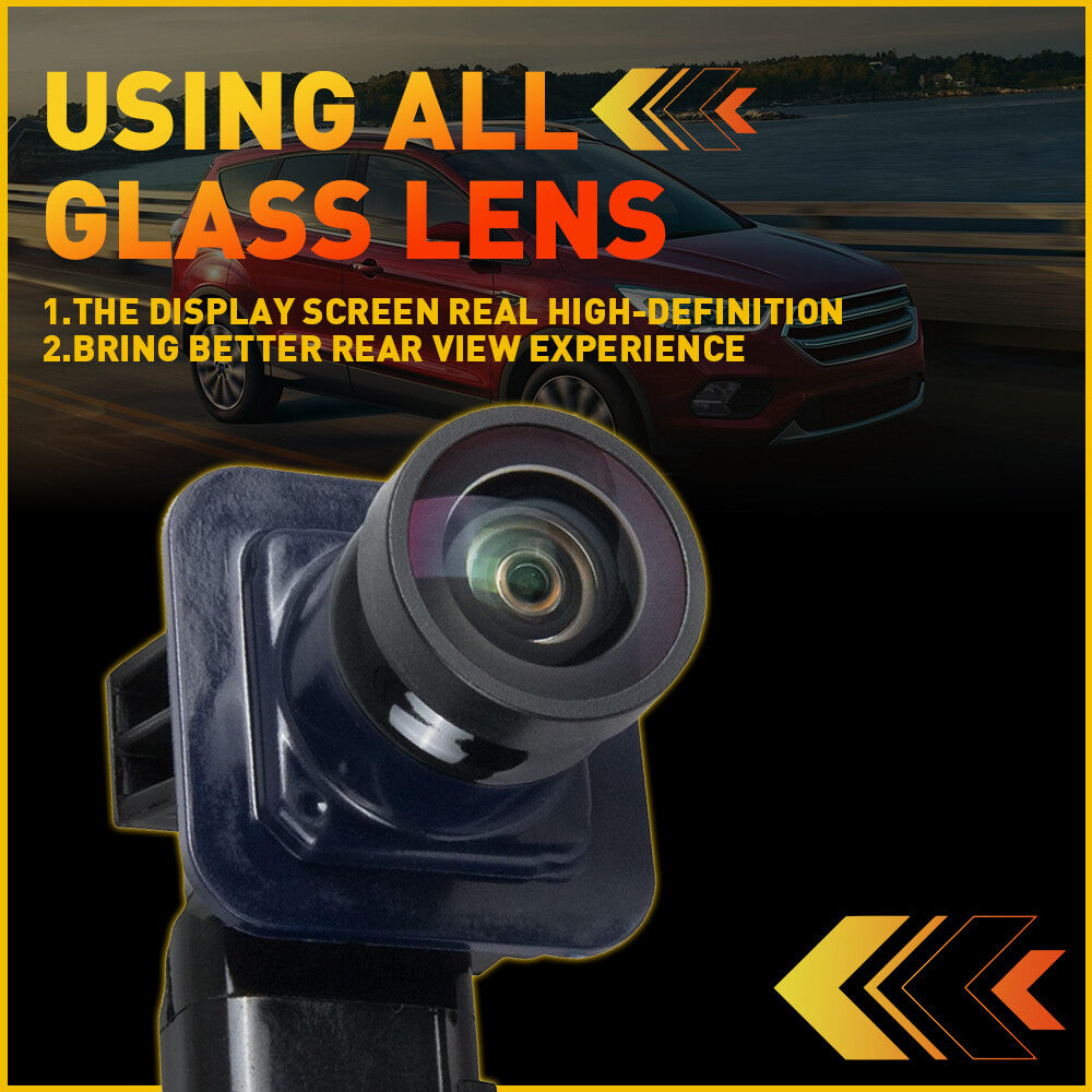 EJ5Z-19G490-A Black Rearview Backup Camera Suitable for 2014, 2015, and 2016 for Ford Escape