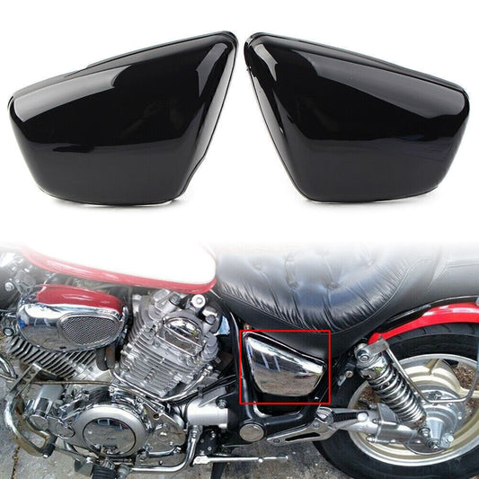 Fit for Yamaha XV 700 750 1000 1100 Virago 1984-UP Left Right Battery Side Covers