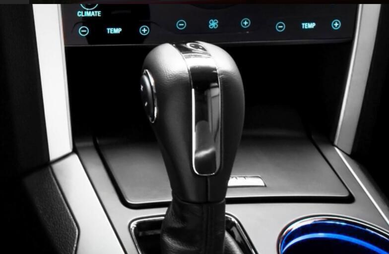 Car for Ford Explorer 11-19 3PCS Wood Grain Central Console Gear Shift Knob Trim