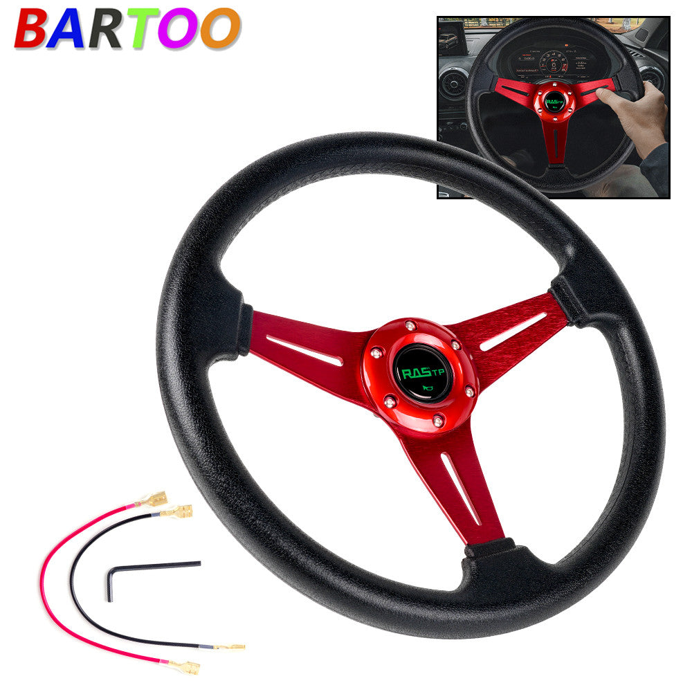 Red Aluminum Universal for Golf Cart Steering Wheel for Yamaha EZGO Club Car