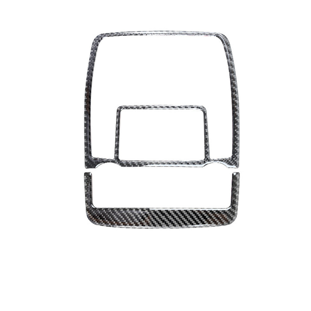 2X Carbon Fiber Reading Light Frame Cover Trim for BMW X5 E70 X6 E71 2008-2013
