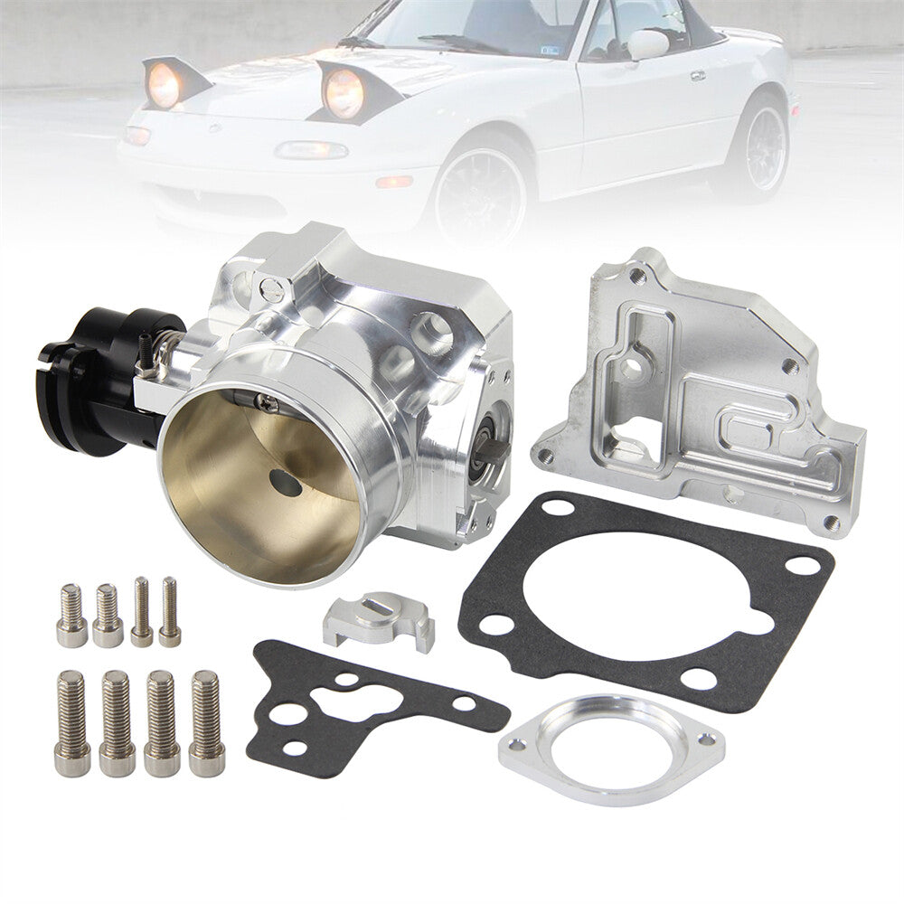 64mm Pro Series Throttle Body 1994-1997 for Mazda MX-5 Miata 1.8L BP-4W/Z3 Silver