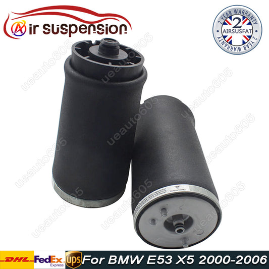 Pair Rear Air Suspension Spring Bag for BMW E53 X5 37126750356 2000-2006 New