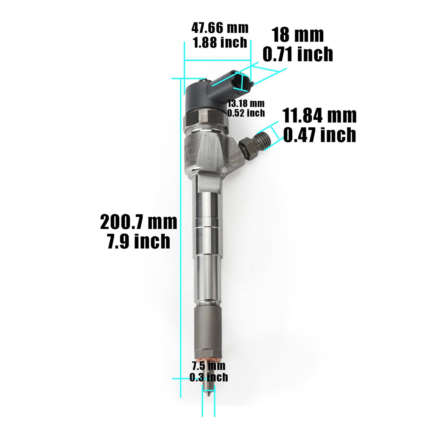 1Pcs Fuel Injector for Alfa Romeo Giulietta 2.0 JTDM 2013-2018 0445110682 New
