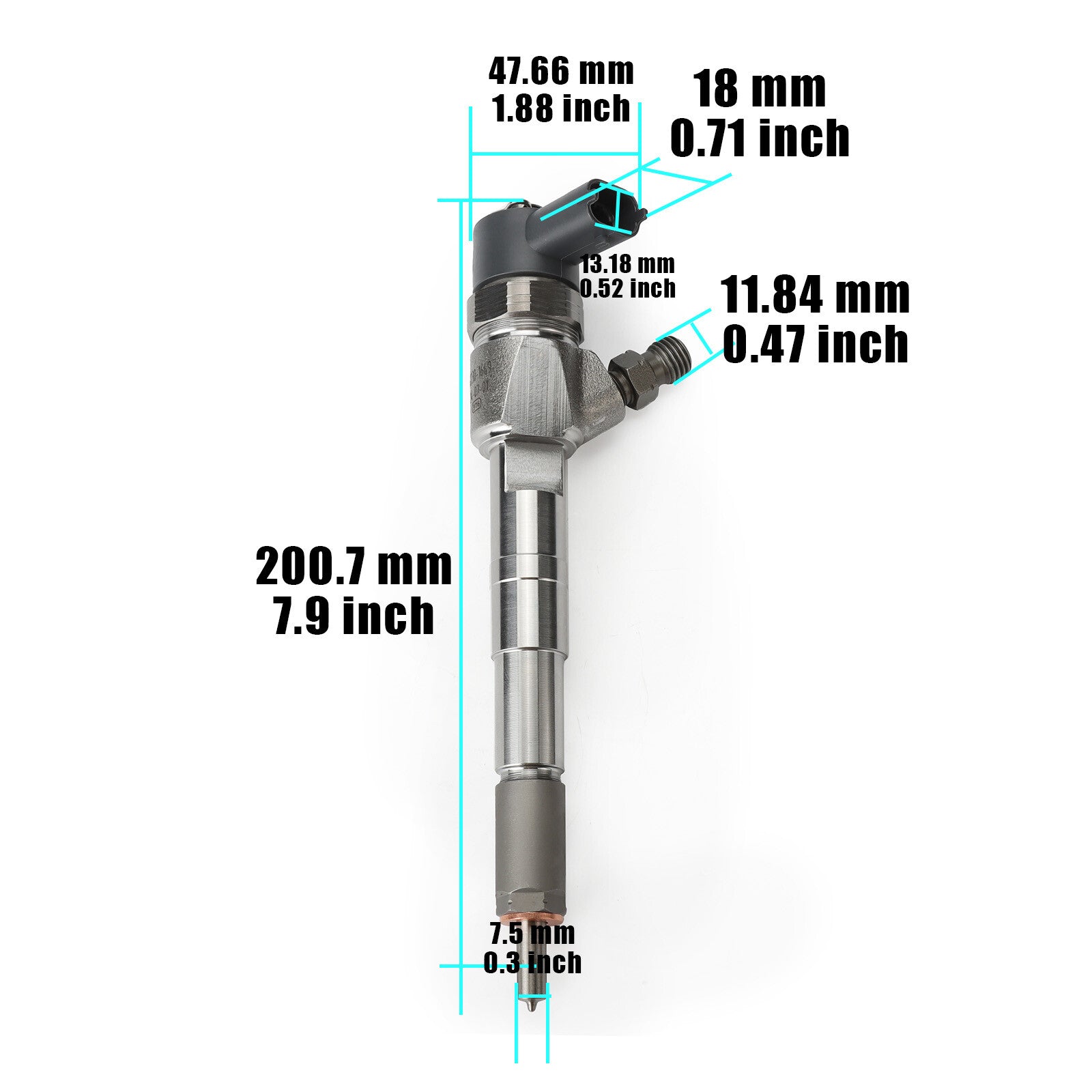 1Pcs Fuel Injector for Alfa Romeo Giulietta 2.0 JTDM 2013-2018 0445110682 New