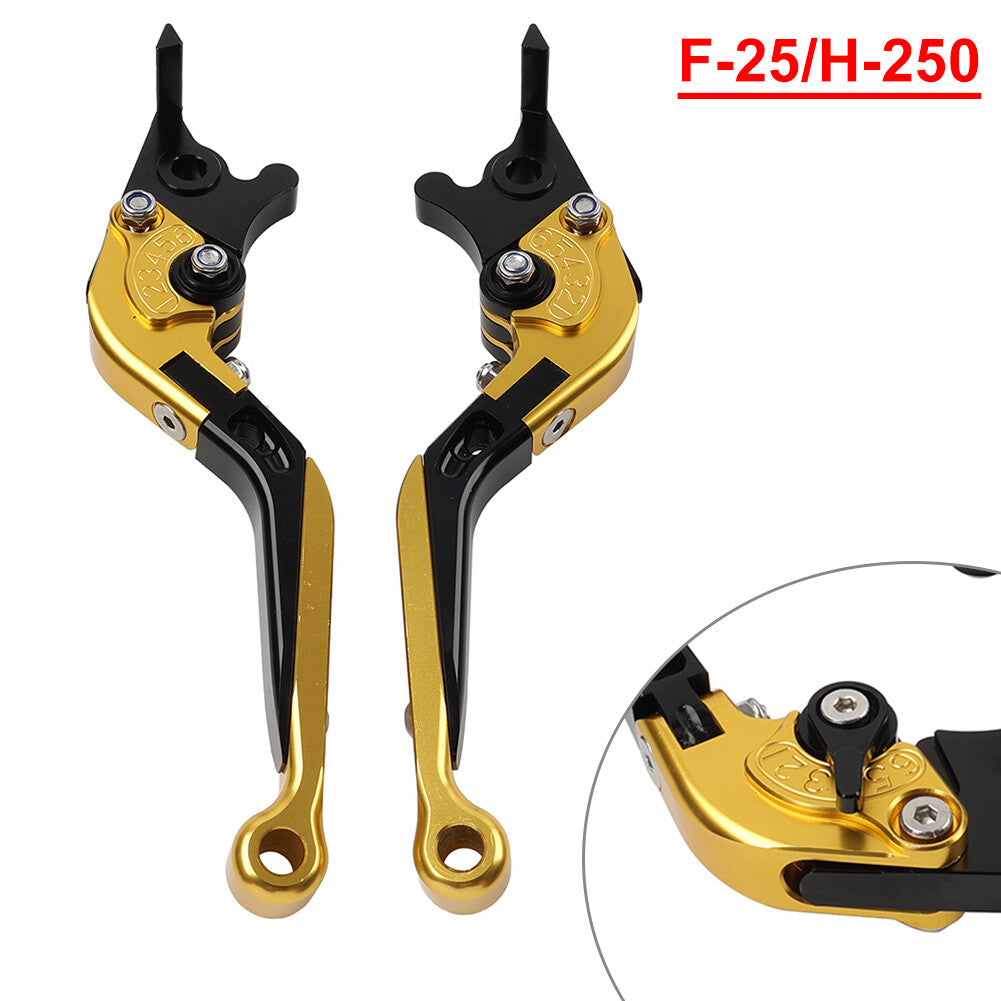 CNC Folding Extendable Brake Clutch Levers for Honda CBR125R CBR150R Gold