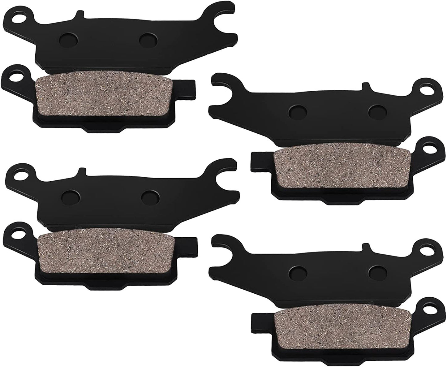 Front Rear Brake Pads for YAMAHA YFM550 YFM 550 Grizzly 550 2009 2010 2011 2012