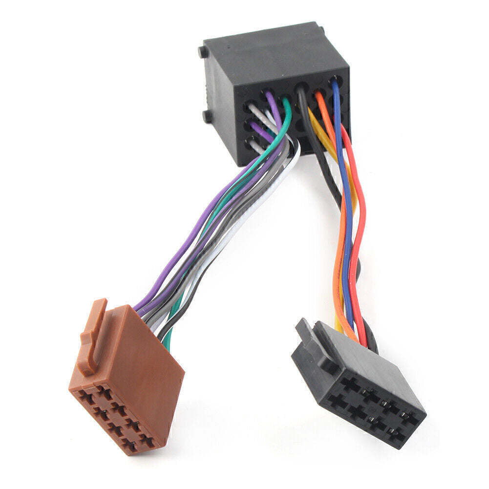 Iso Wiring Harness Adaptor Cable Connector Lead Loom Plug Wire Fit for BMW
