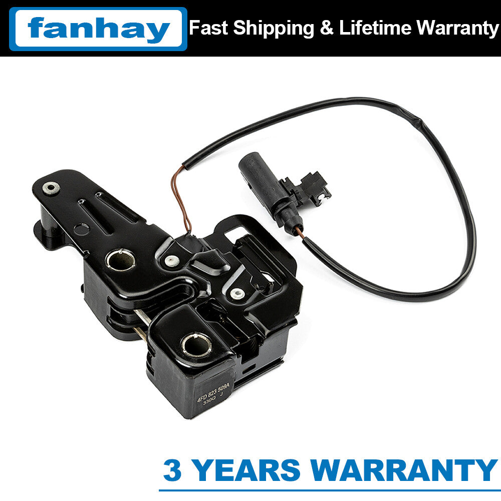 Front Bonnet Lid Lock w/ Safety Latch Catch for Audi for A4 S4 RS4 02-08 8E0823509C