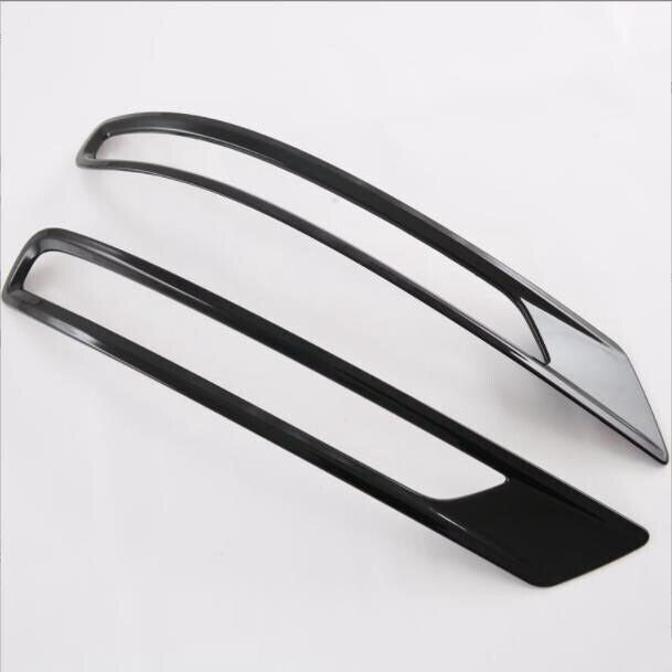 Glossy Black Rear Fog Lamp Light Cover Trim for Mitsubishi Outlander 2022 2023