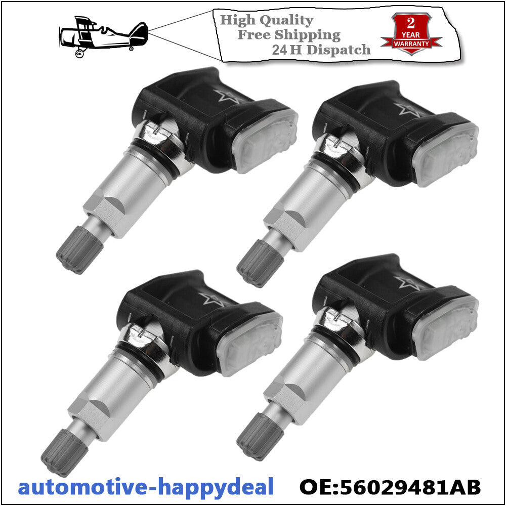 4X for Mercedes-Benz E Class C Class W213 TPMS Tyre Pressure Sensor A0009052102