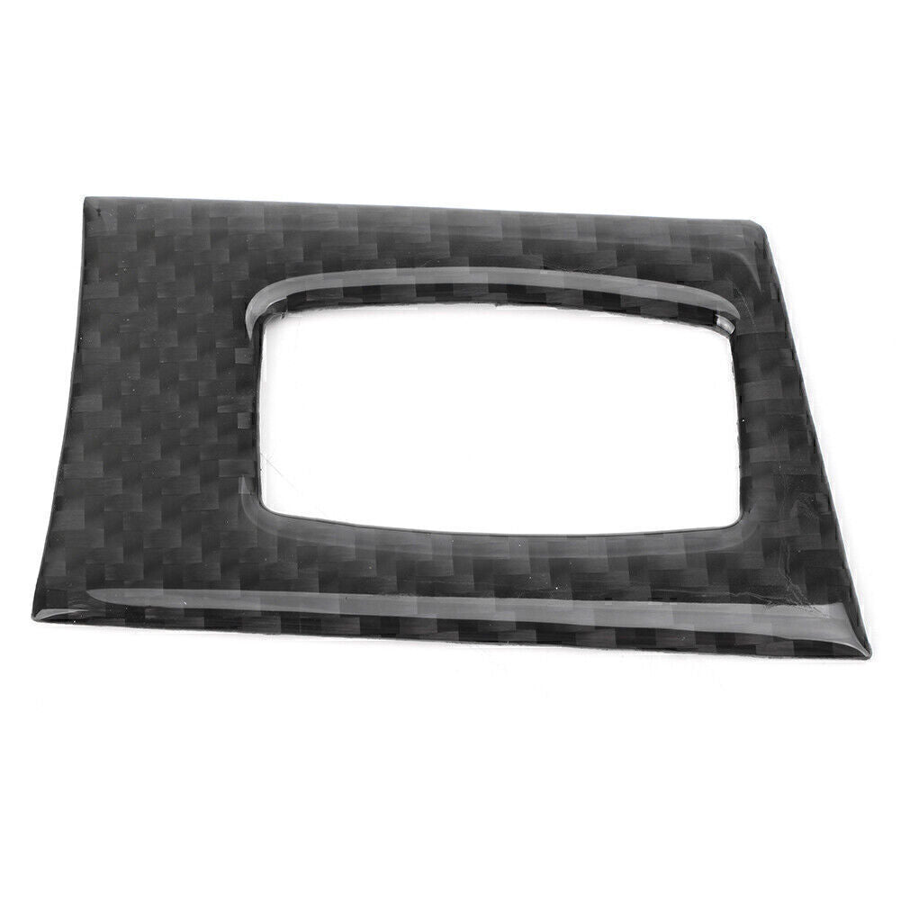 Kohlefaser-Schalter Tasten Zierrahmen Cover Trim f¨¹r for BMW 320i E90 E92 E93 Auto