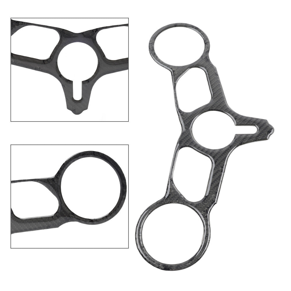 Carbon Triple Tree Top Clamp Upper 3D Decal Sticker ForDucati 749/999 2003-2007