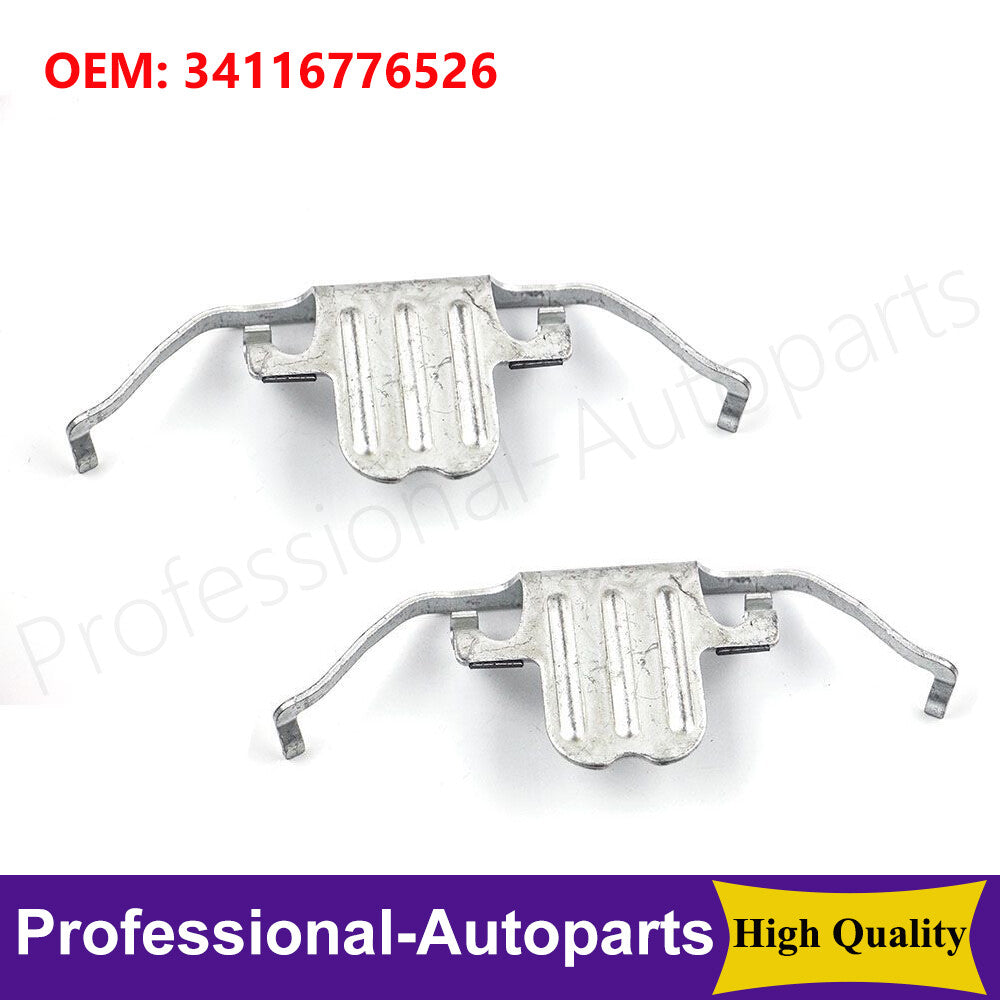 2-pack spring brake pad clips 34116776526 suitable for BMW E60 E81 E84 E87 E88 E89 E90