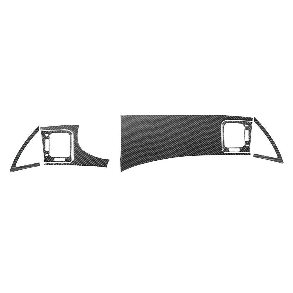6Pcs Carbon Fiber Interior Dashboard Kit Cover Trim for Hyundai Azera 2006-2011